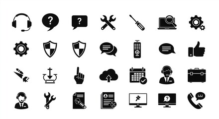 tech support icons