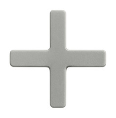 Obraz premium Cross-shaped plastic tile spacer for even grout lines in bathroom renovations.