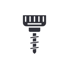 Screw Abstract Symbol Construction Hardware Equipment