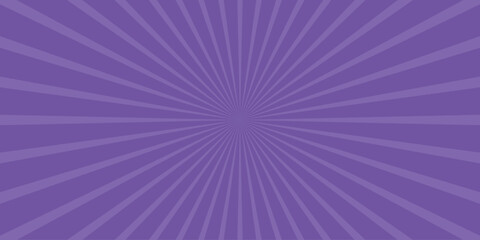 Simple purple background with radiating lines emanating from the center, creating a classic sunburst or starburst effect for graphic design and retro themes