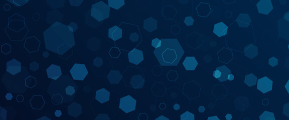 abstract blue dark technology particles lines mesh background with gradient. ractangle background. dark background. futuristic background.