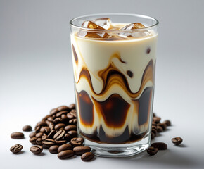 Iced coffee drink