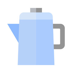 Kettle icon on white background.