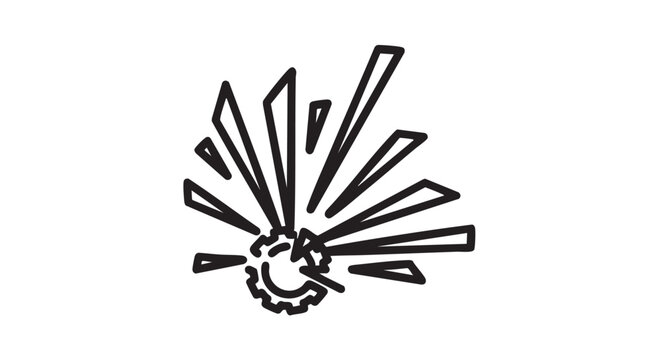 ## **1. Catalyst spark change agent outline vector**
