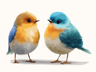 vector illustration of bird