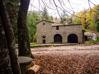 Italia, Toscana, Reggello, Firenze. la chiesa di Ponticelli.
