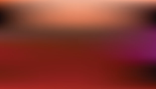 Warm orange to deep red gradient blur background &mdash; moody abstract backdrop with soft vignette and copy space for banner, wallpaper, web header, poster