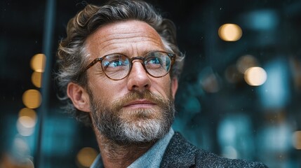 Business people meet in modern office to analyze financial market data and business strategy