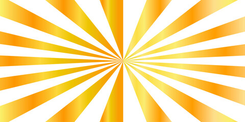 Fractal vector backdrop burst retro golden and orange sunburst  backdrop wallpaper background .Symmetrical curved segments, ahypnotic, sunburst optical illusion. Swirling motion dynamic vintage.