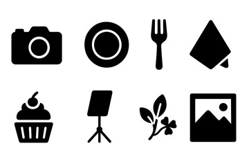 Medical and healthcare icon set. Essential flat icons for health services and facilities