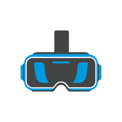 Virtual reality headset displaying immersive experience for gaming and simulation in modern technology, showcasing innovation and futuristic design.