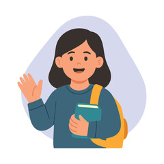 International Day of Education Student Learning Illustration