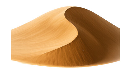 Large megabarchan with sweeping curves and a vast slip face.