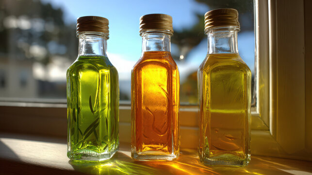 vertical shot of three different types of objects