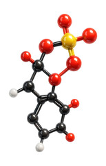 Sulfated tyrosine with a sulfate group on the phenolic ring.
