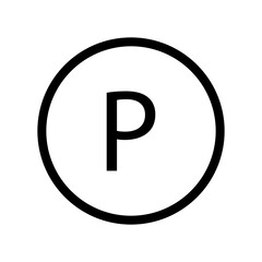 Circle with the letter P. This symbol is a circle with a capital letter P inside. Dry clean only. Clean only with hydrocarbon solvents and perchloroethylene. Information on the garment label.