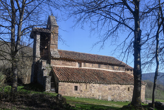 Romanesque Church of Santa Maria la Real in Valberzoso Palencia