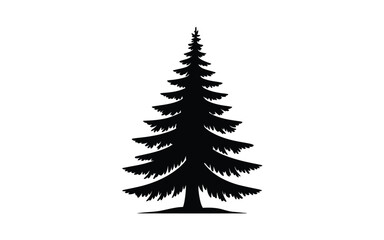Obraz premium 0032_2_silhouette-of-evergreen-elegance-black-v_rnGcBpawQ7WcCpzw1GUhcw_P4F2VSLWQLmW9a640ZBCJg.eps