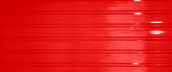 Red zinc texture wall, metal floor. Red tile roof floor background, Abstract red zinc wall with metal sheet for background