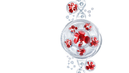 hair platelet rich plasma treatment concept