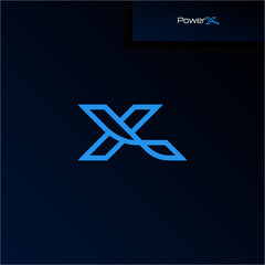X logo vektor