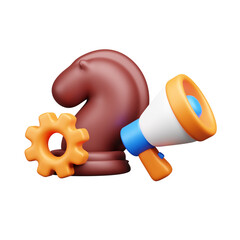 Business & Finance 3D Icon  Corporate, Strategy, Marketing & Management Illustrations