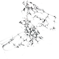 Eyecatching 3D chrome metallic futuristic style perfect for logo design poster or digital art