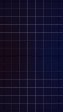 Seamless grid Background moving from right to left on a gradiant background. Grid Background vertical reels size, Loop Animation