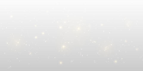 Soft yellow sparks png float gently on a transparent background. Golden dust and sparkling light particles create a magical Christmas glow. Perfect for winter holiday designs and festive art.