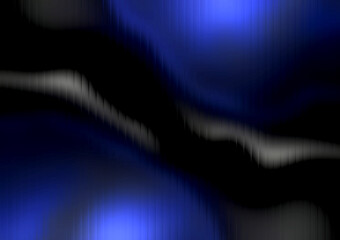 Dynamic abstract background with a dark wavy band over a deep blue backdrop with soft light effects.