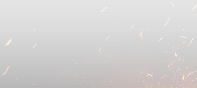 A vivid fire flame rises with soft curves, isolated on a transparent background. Its bright orange core blends into glowing yellow edges. The flame moves upward with natural motion and shimmering. 