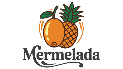 Mermelada Logo, Modern Health & Wellness Logo with Abstract Human and Medical Symbol, health logo, wellness logo, medical logo, abstract human figure, healthcare symbol, modern logo design, green lea,