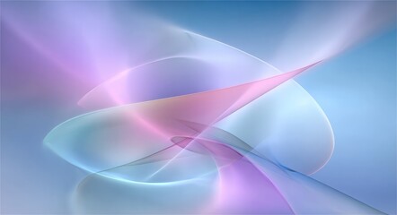 A colorful, abstract painting with a blue background