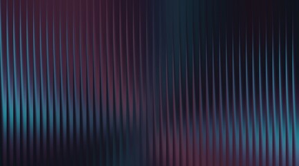 Abstract background with vertical lines in dark blue, purple and turquoise