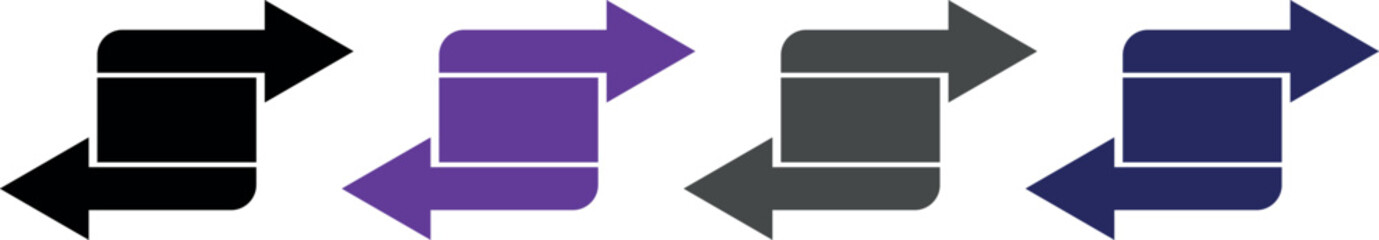 Modern Black 3D Computer and Notebook Icons Collection – Business, Office, Web, Technology, Communication, and Internet Vector Design Elements