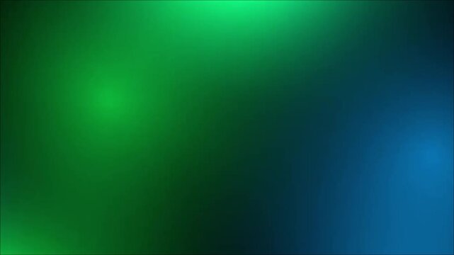 Abstract digital art featuring a gradient of deep teal green blending into vibrant electric blue pixels