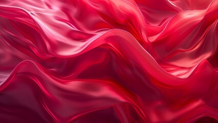 red silk background