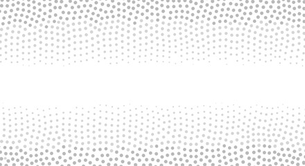 Subtle halftone pattern background with a gradient effect, transitioning from dense dots at the edges to a clear center space, ideal for modern designs.