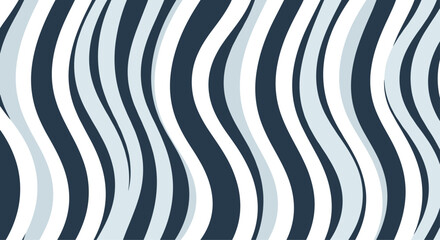 Abstract wavy lines in shades of blue and white create a dynamic and modern background pattern, evoking a sense of movement and fluidity.