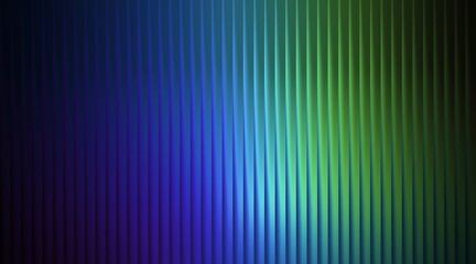 Abstract background with vertical lines and gradient of blue, green and purple
