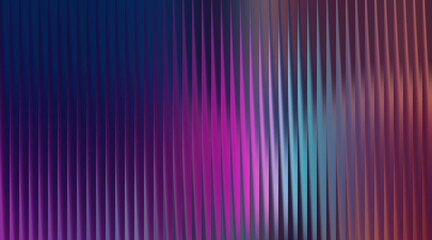 Colorful abstract background with vertical lines and vibrant light reflections