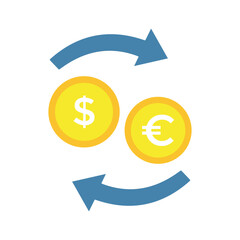Crypto-to-Cash Exchange Icon Set