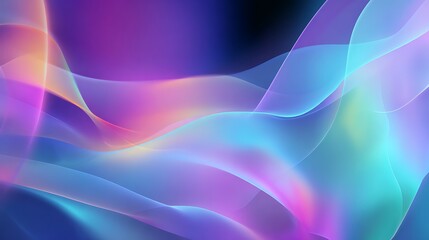 Abstract blue fiber optics background featuring bright light spots and motion lines creating a colorful technology design pattern.