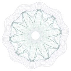 Watermark guilloche. Watermark pattern , Watermark banknote pattern. Banknotes check guilloche lines texture, secure waves patterns and passport paper. Currency banknote guilloche, security certificat