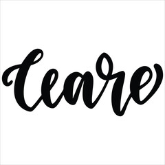 Soft Curves Handwritten Logo &ndash; Chic Feminine Brand Vector