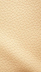 Smooth beige leather texture, natural grain detail,  surface,  close-up