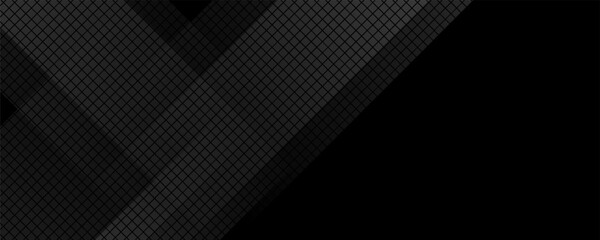 Black abstract background. Elegant dark diagonal shape elements. Modern luxury grey gradient graphic design.