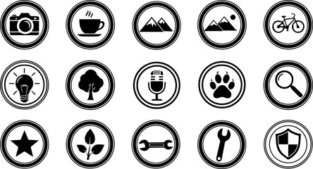 Lone tree stands silhouetted against a vibrant sunset sky landscape