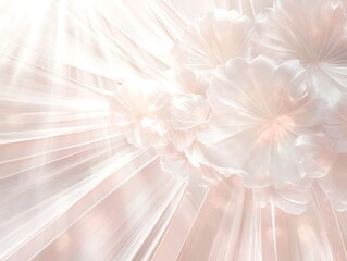 White straw marquetry in radial sunburst pattern , isolated on white background, , copy space for text