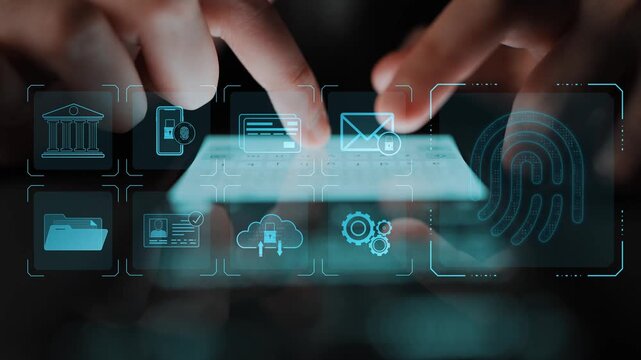 System for safeguarding digital identity using fingerprint authentication, encryption, and secure access protocols across cloud, device, and personal data environments Marrow